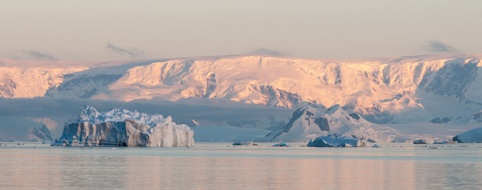 Mountains and icebergs | Gerlache Strait |  Antarctica