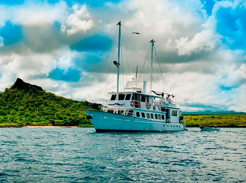 Itinerary A - Golondrina Yacht | Golondrina | Galapagos Tours