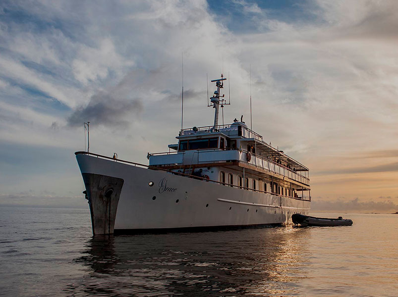 Expedition trip to the North and West islands of the Galapagos M/Y Grace | Grace | Galapagos Tours