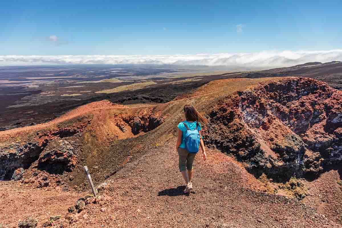 Hiking on Volcano Sierra Negra | Galapagos Islands