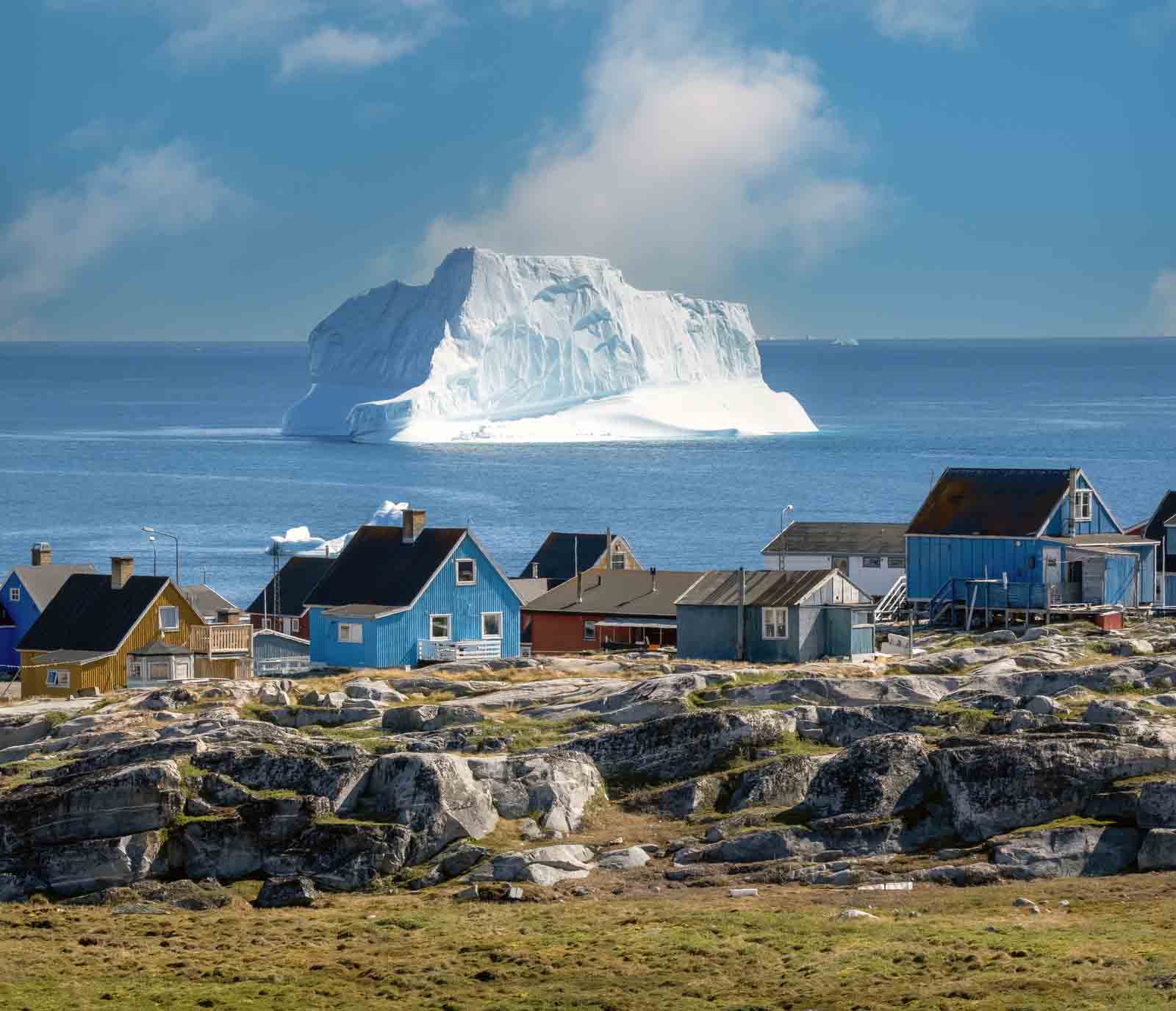  | Disko Island | huge icebergs