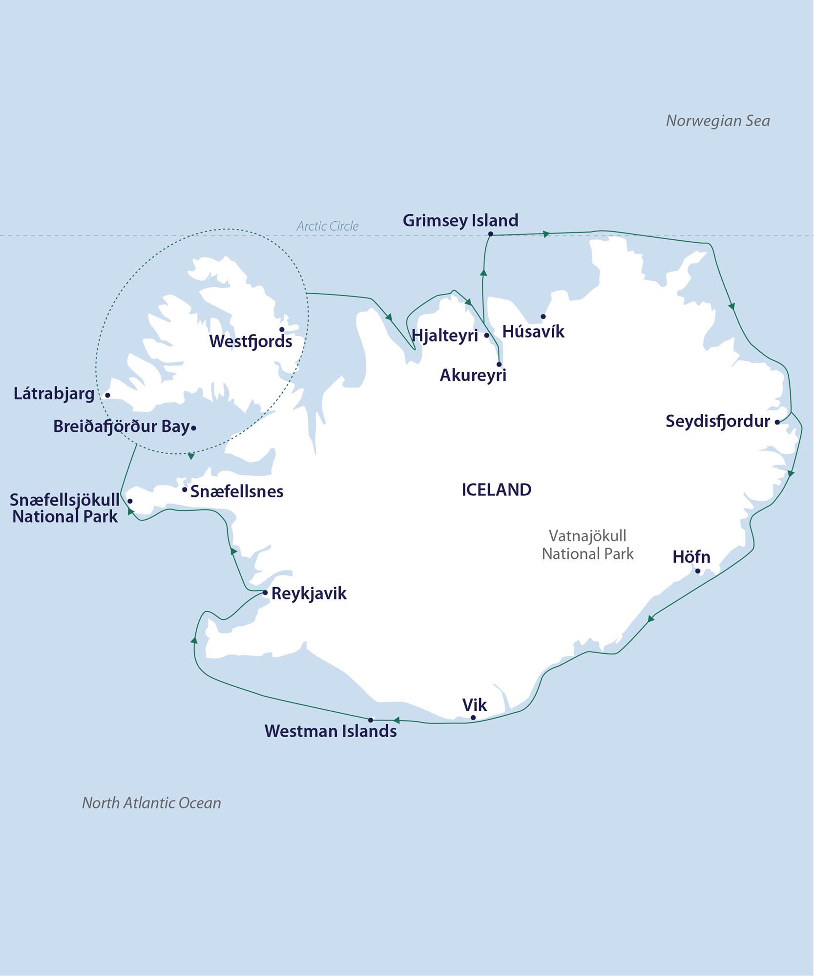 Iceland Circumnavigation