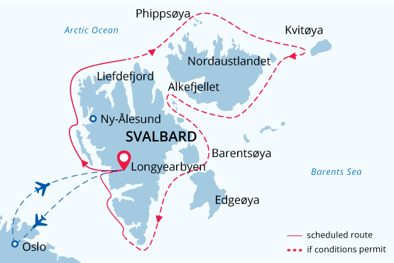 In-Depth Exploration in the Land of the Polar Bear | Map