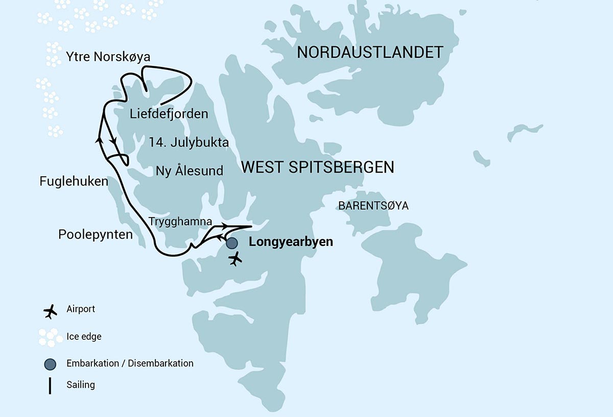 North Spitsbergen, Arctic Summer - Summer Solstice