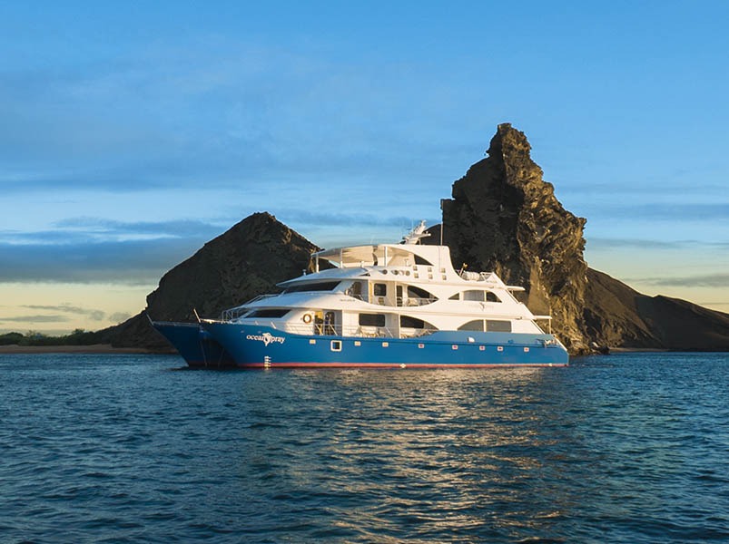 Galapagos 4 day south islands cruise itinerary on board the Ocean Spray | Ocean Spray | Galapagos Tours