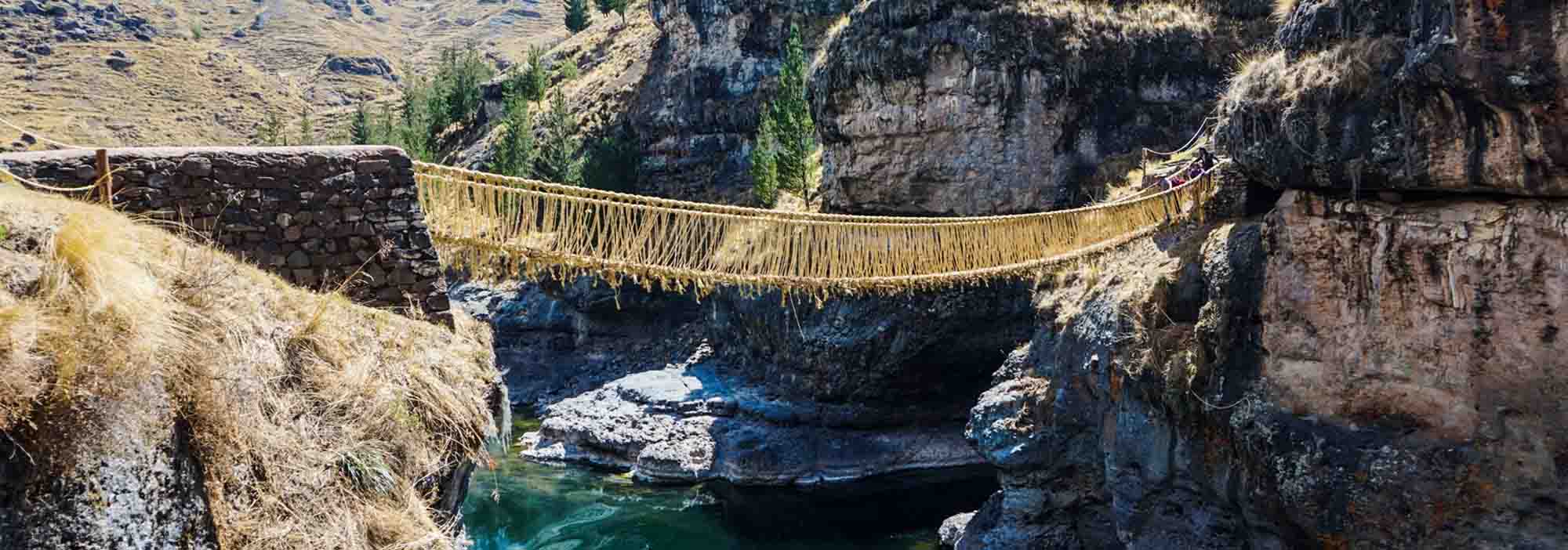Peru's Incan Rope Bridges On The Thread of Dissapearing