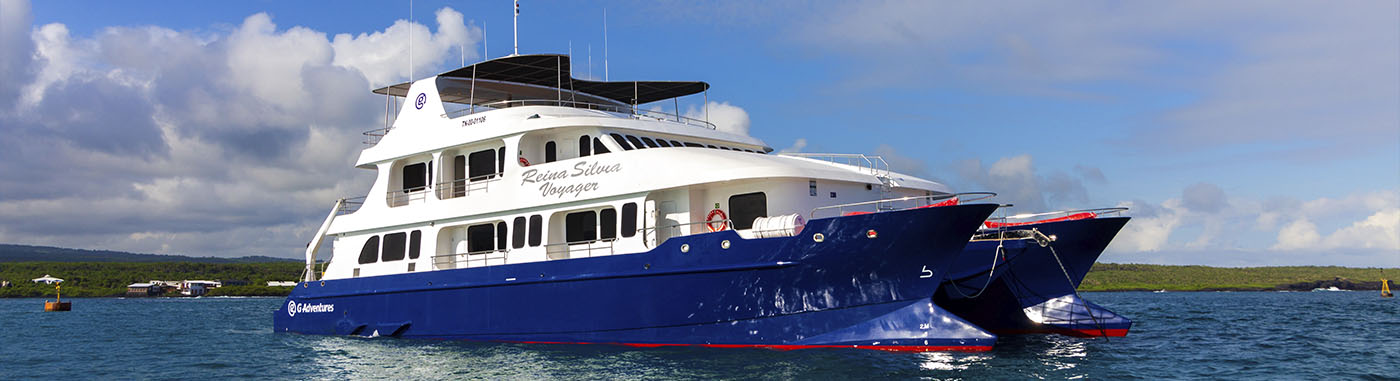 Itinerary A 8 days - Reina Silvia Voyager Catamaran | Reina Silvia Voyager | Galapagos Tours