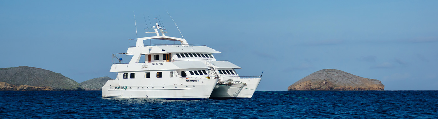 Western Islands Galapagos Catamaran Cruise 8 day route - Seaman Journey Catamaran | Seaman Journey | Galapagos Tours