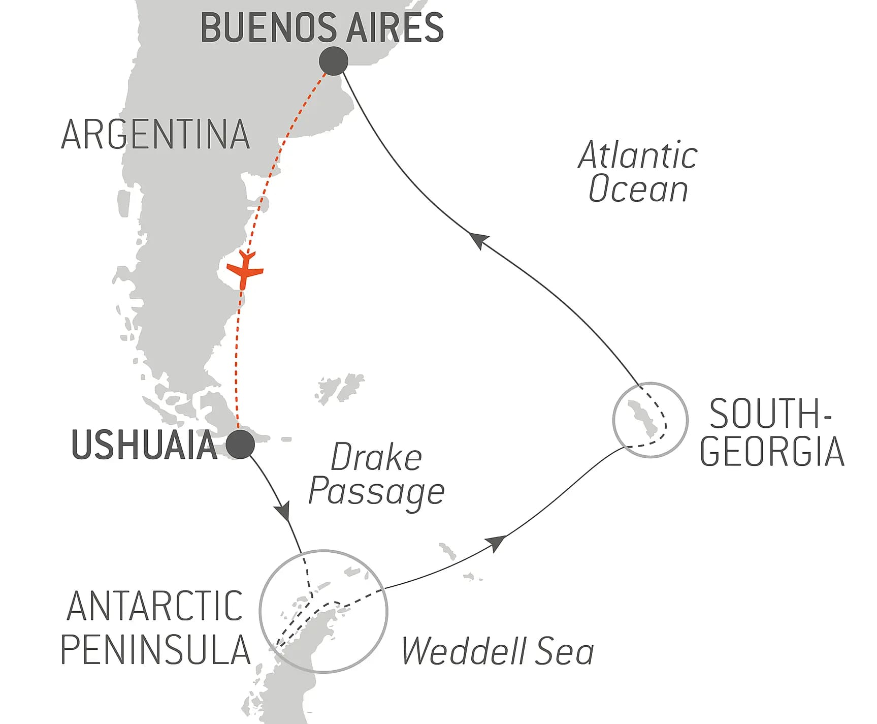 The great adventure | Map