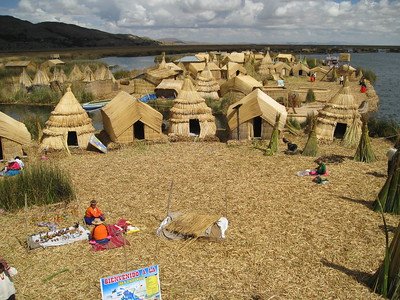 Visit the Uros Floating Islands