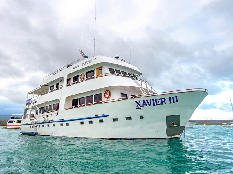 Itinerary A - Xavier III Yacht | Xavier III | Galapagos Tours