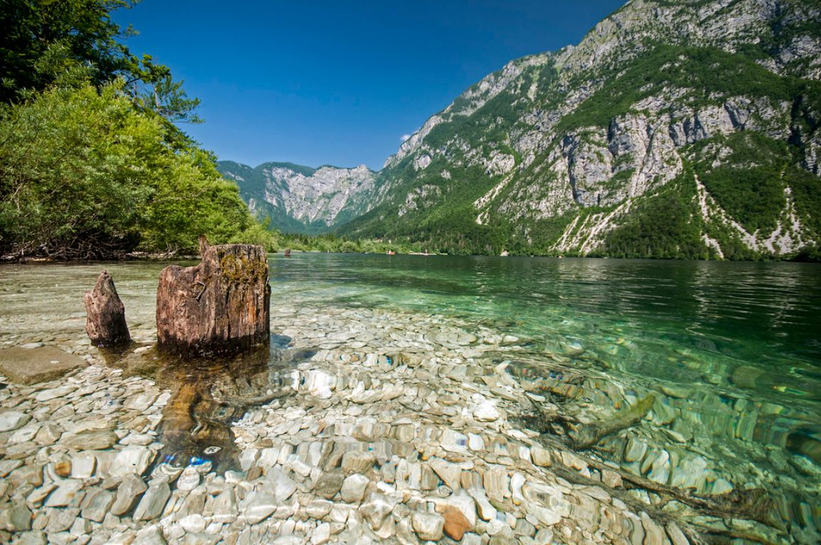 Hike around Lake Bohinj