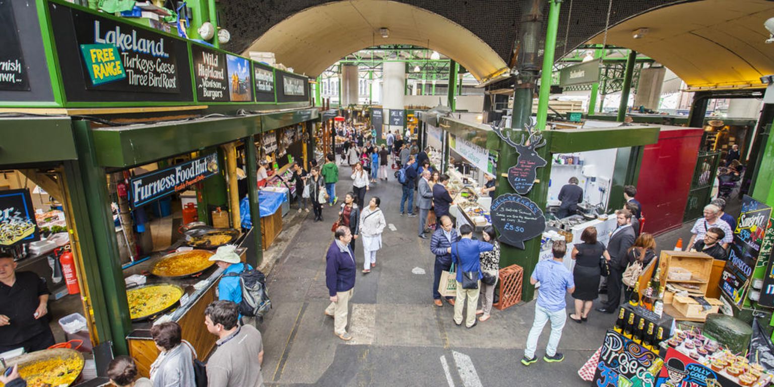 Lunch at the Borough Market