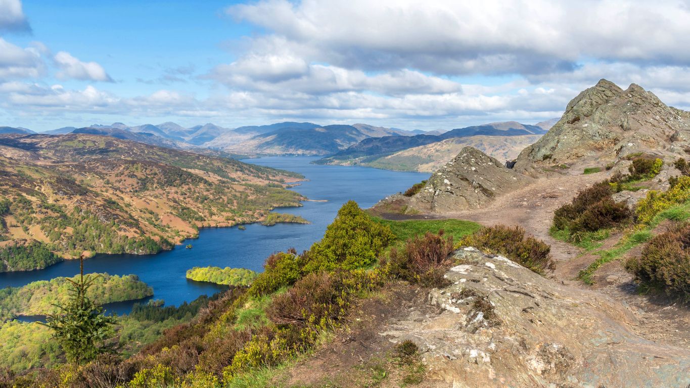Hike on Loch Katrine