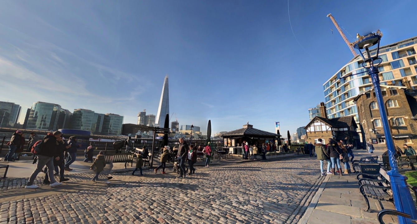 Walk around St. Katharine's docks