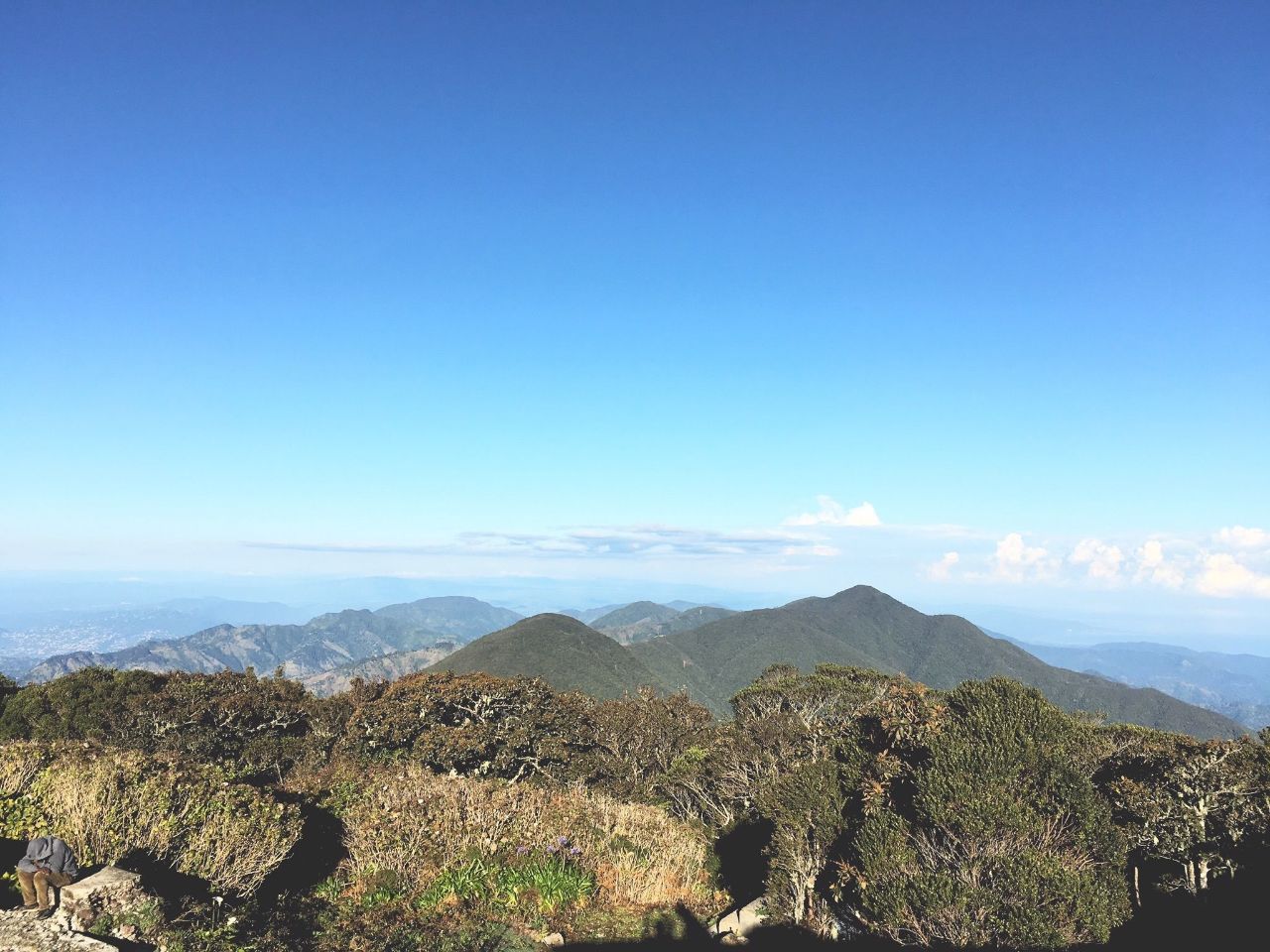 Go to the top of the Blue Mountain