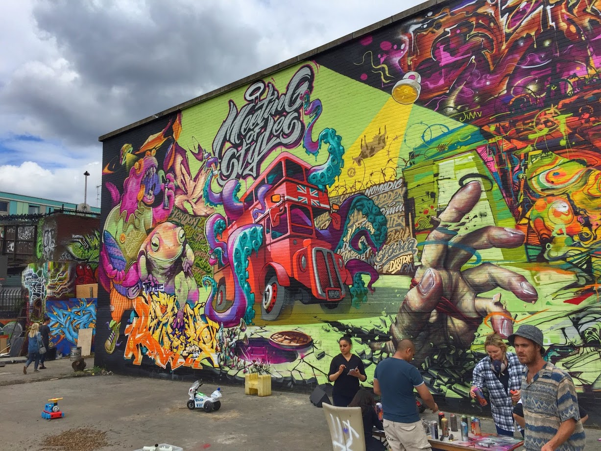 Street art & street food