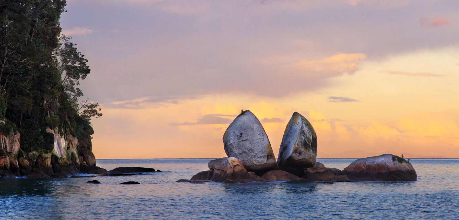 Check out Split Apple Rock