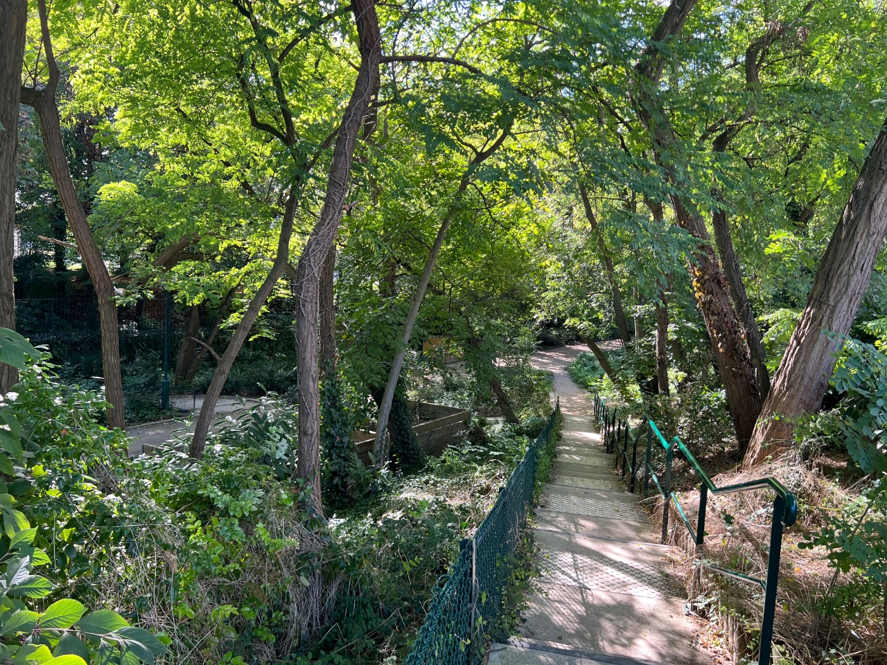 Walking on the Coulée verte