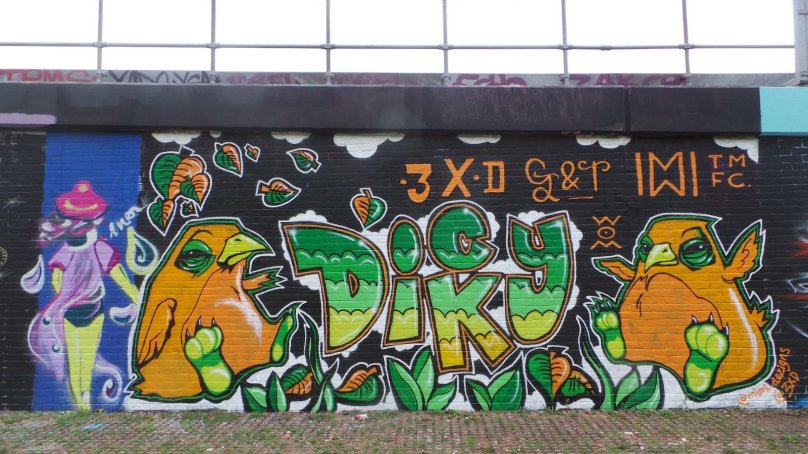 Street art & street food