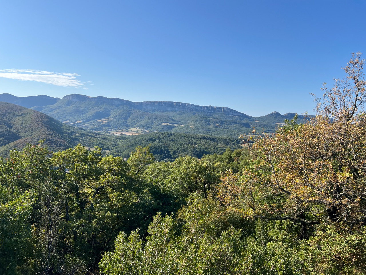 Hike Sainte-Euphémie from Pont-de-Barret