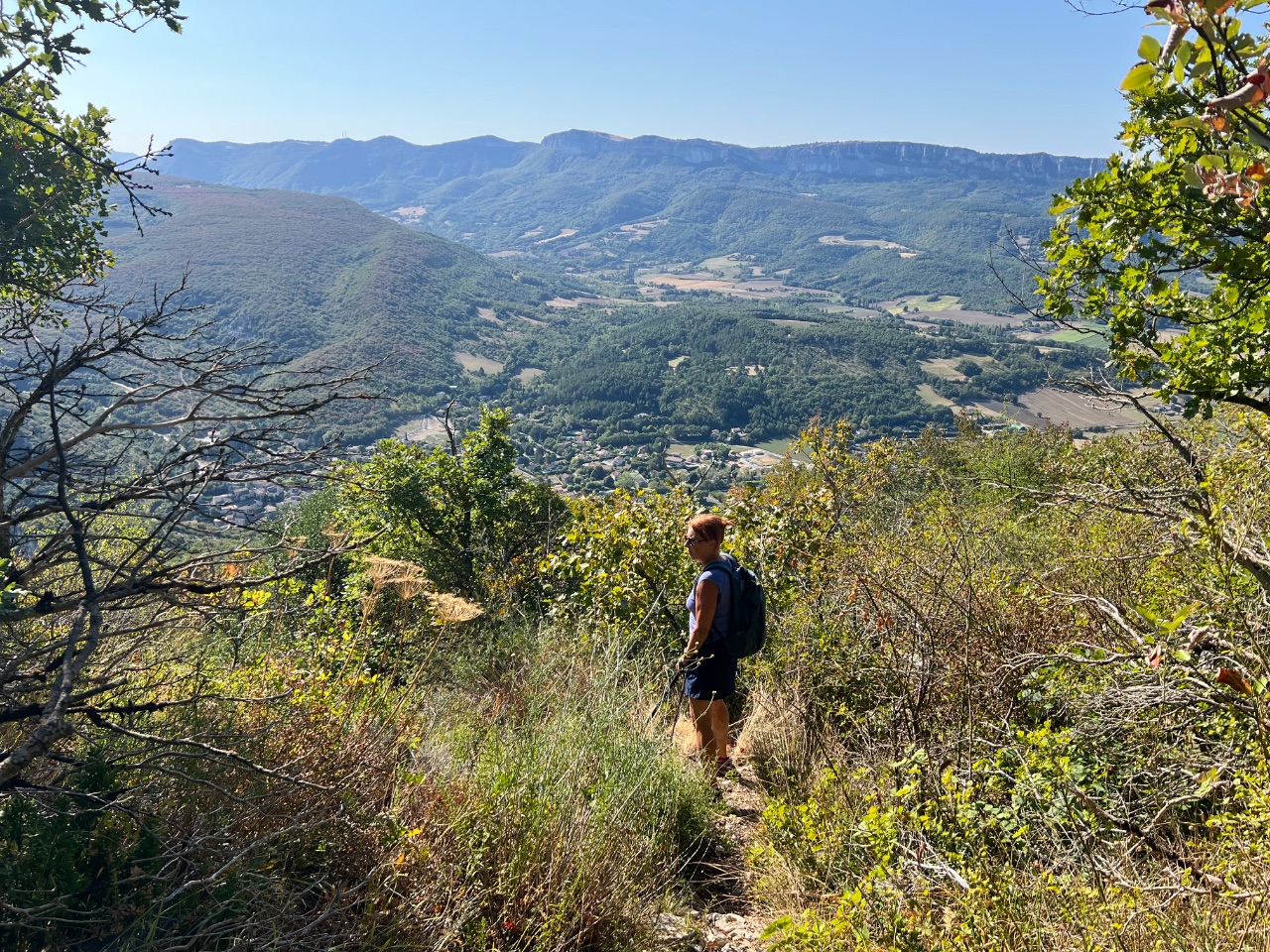 Hike Sainte-Euphémie from Pont-de-Barret