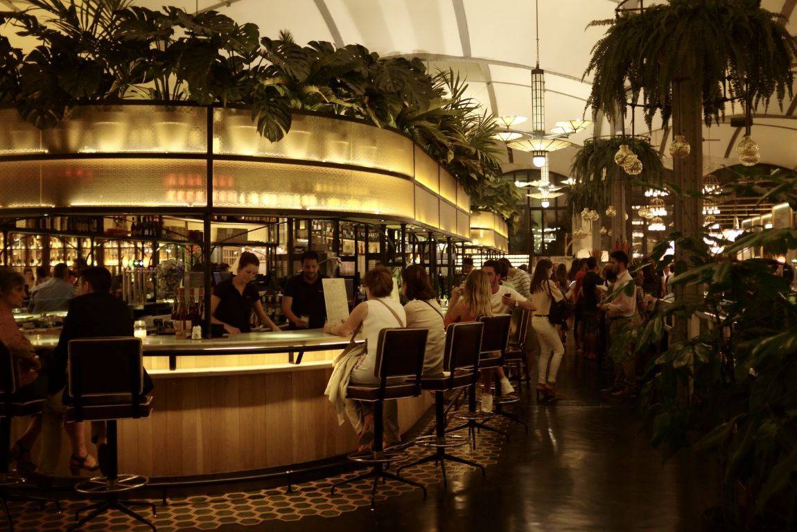 Drink and tapas in El Nacional