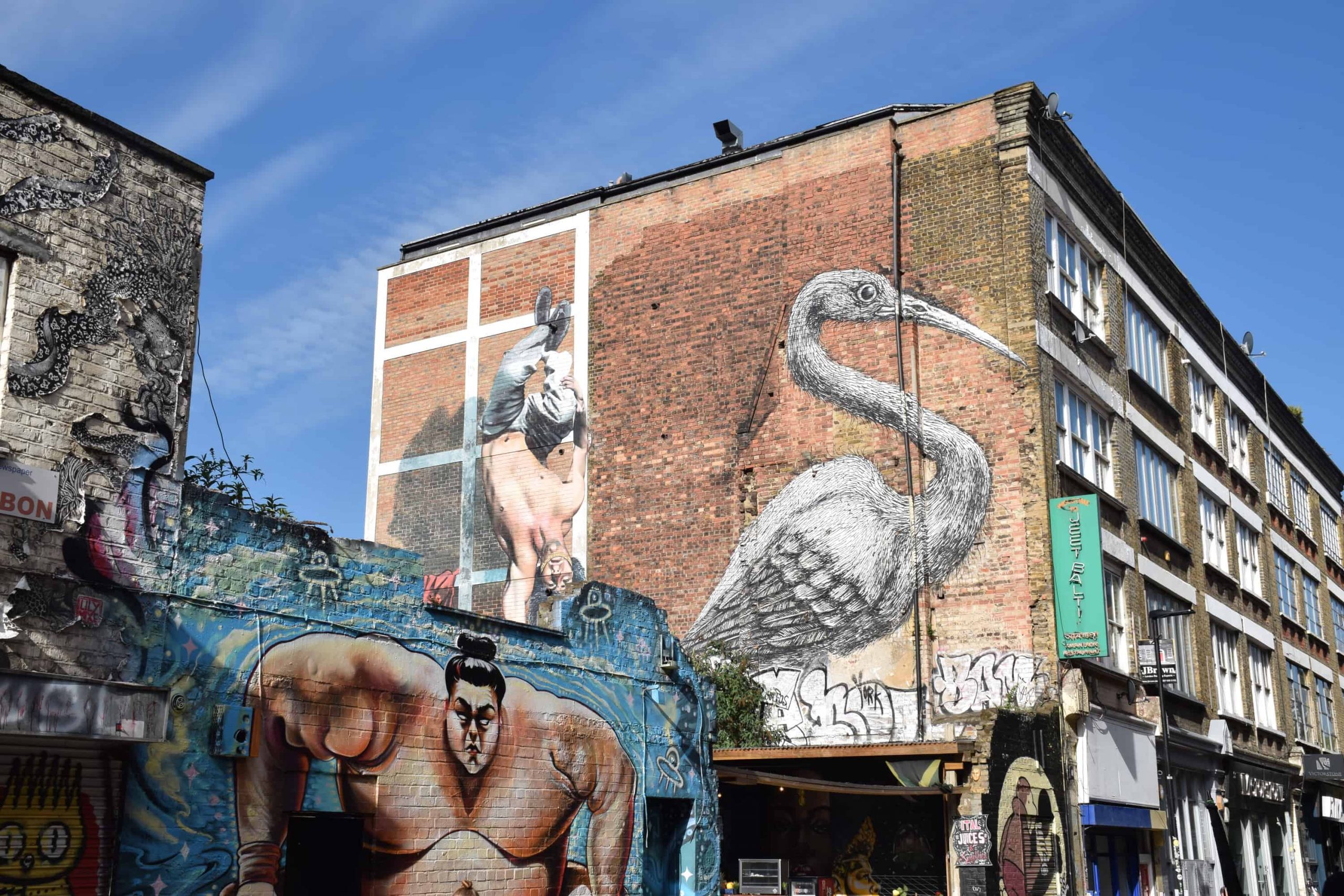 Free walking tours in Londen: street art en graffiti tour 