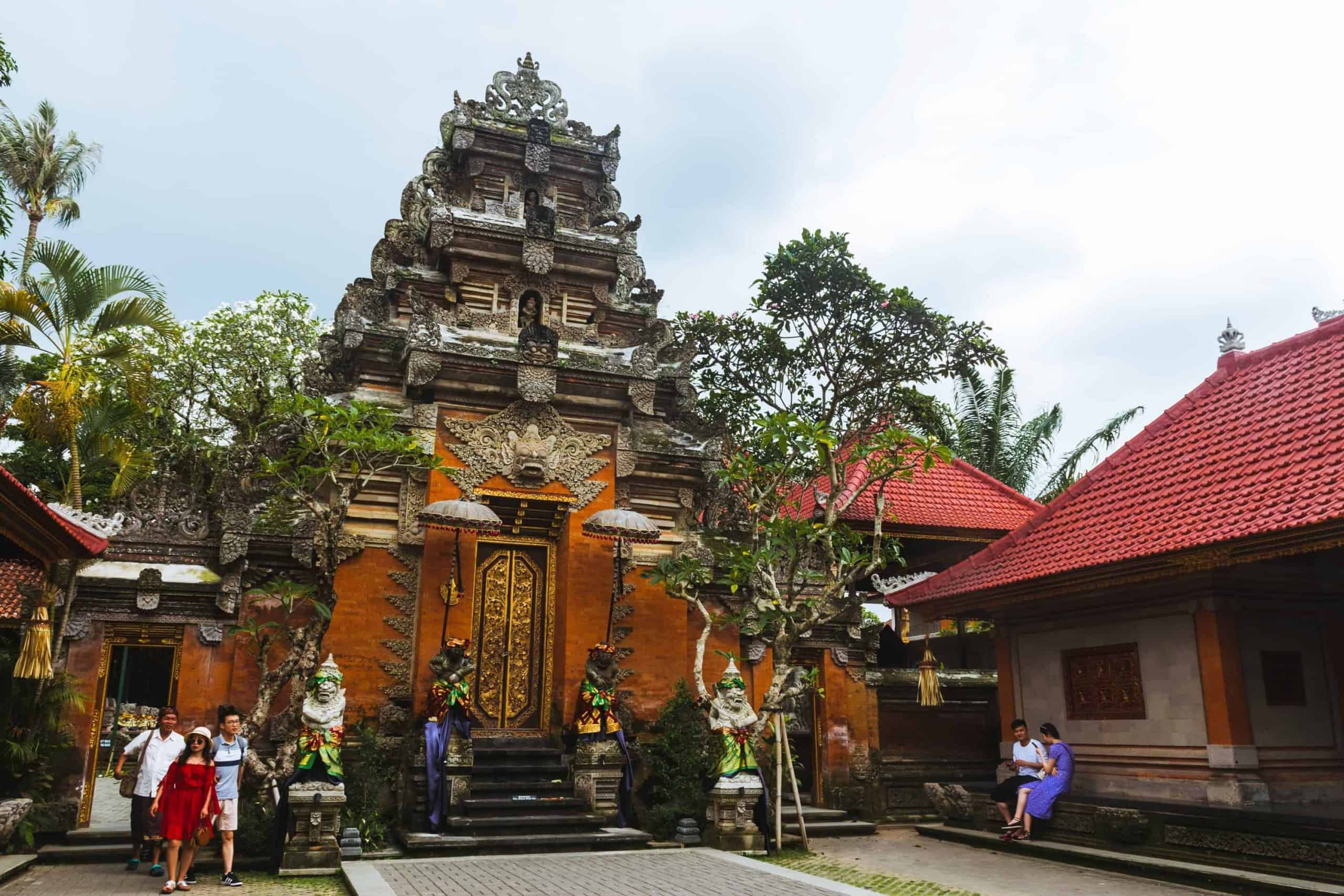 Ubud Palace, mooiste tempels van Bali 