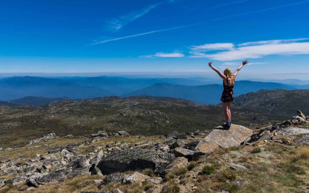 Wandelen bij Mount Kosciuszko, de hoogste berg van Australië!