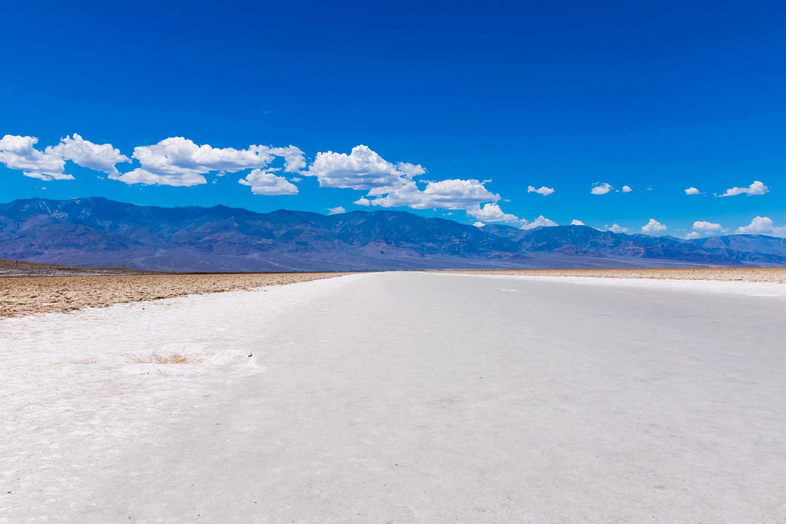 Death Valley tips: Badwater Basin in Death Valley in Amerika