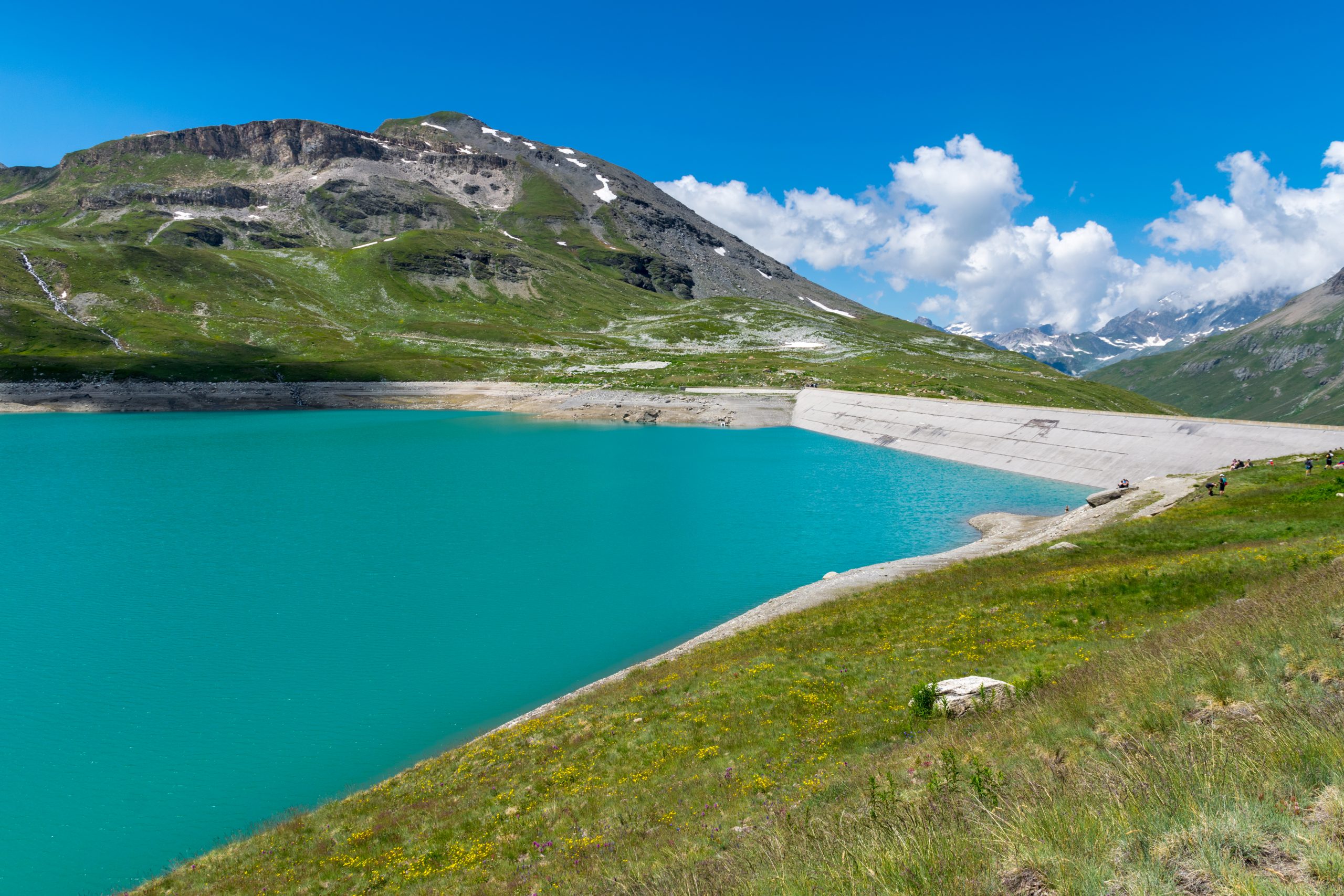 Hiken naar Lac de la Sassière in Parc National de la Vanoise