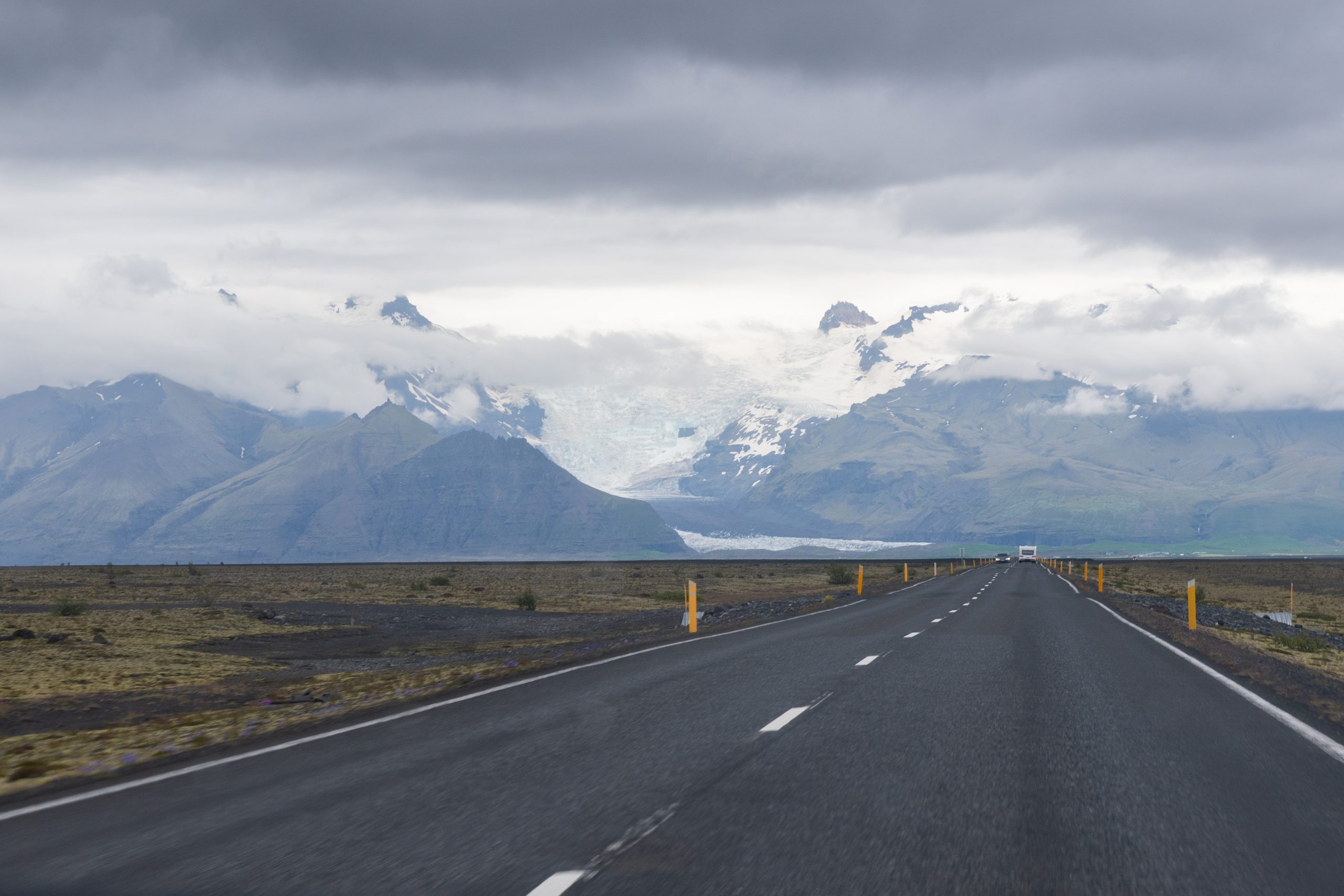 Rijden in Zuid-IJsland
