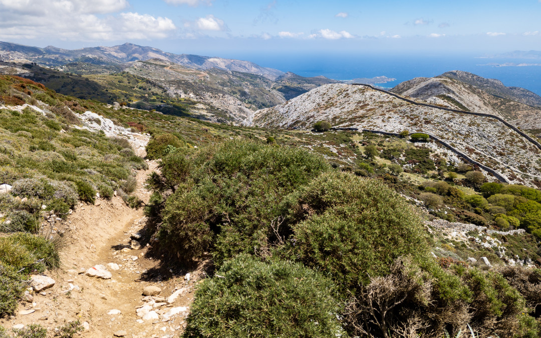 Hiken naar Mount Zas op Naxos