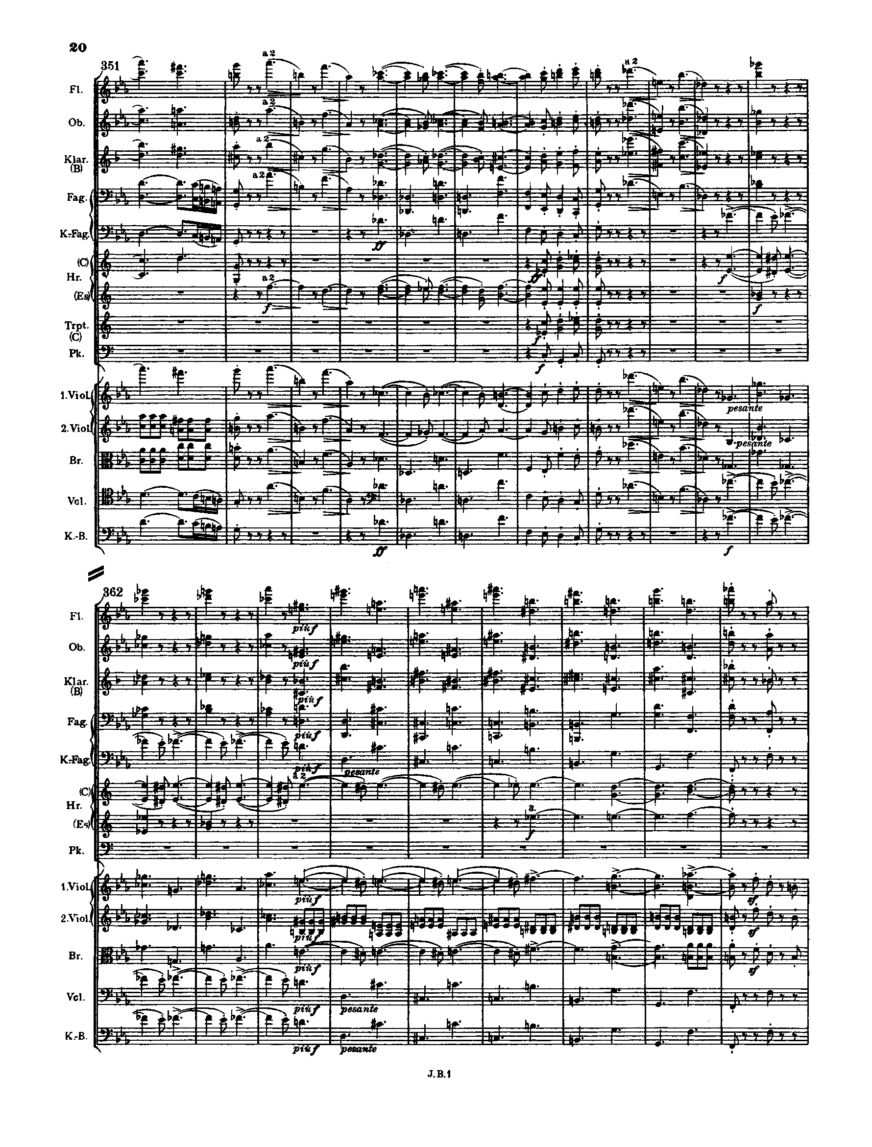 交響曲第1番 ハ短調 - SimulScore