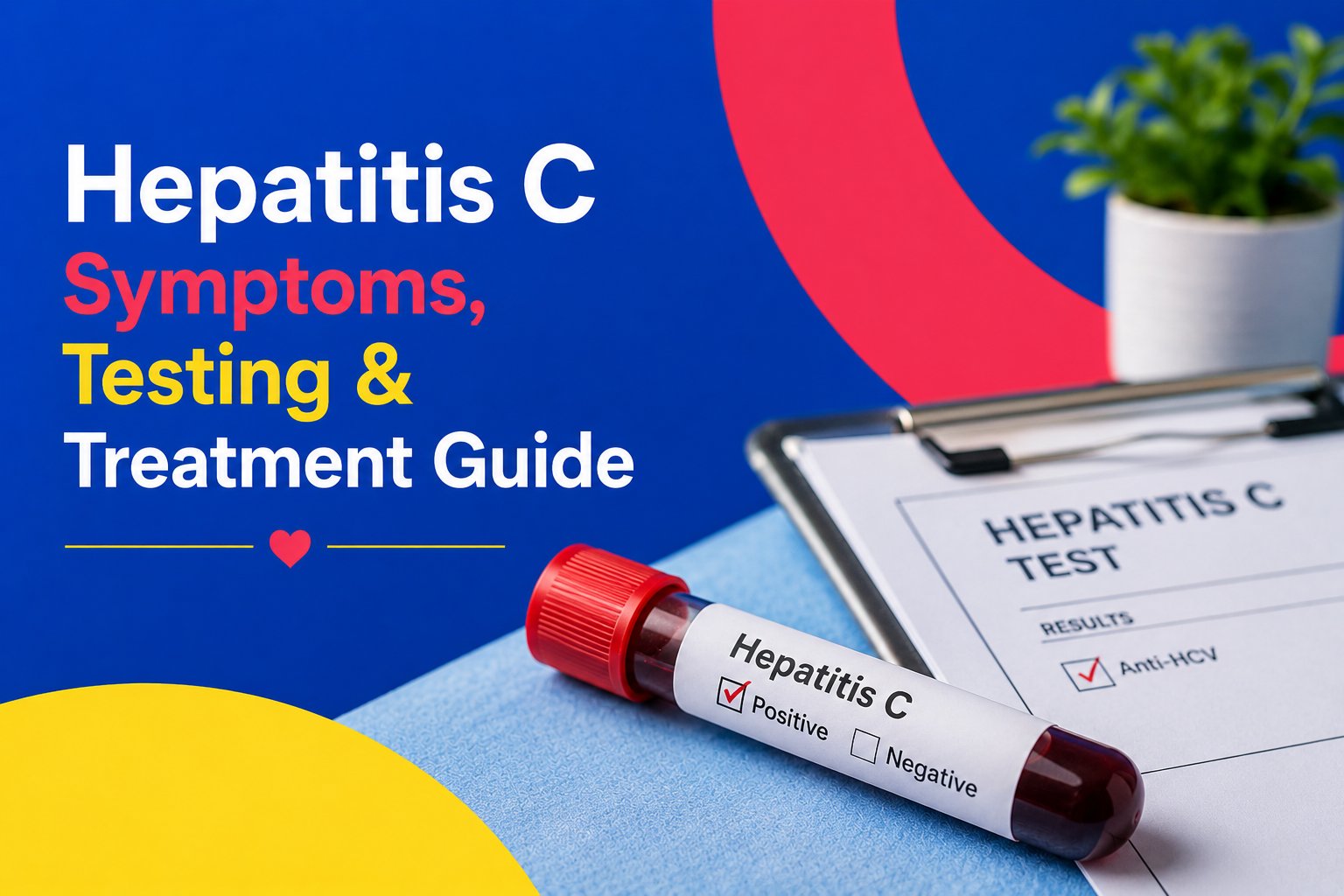Learn about Hepatitis C symptoms, testing, treatment options, and how modern antiviral therapies can help cure Hep C.