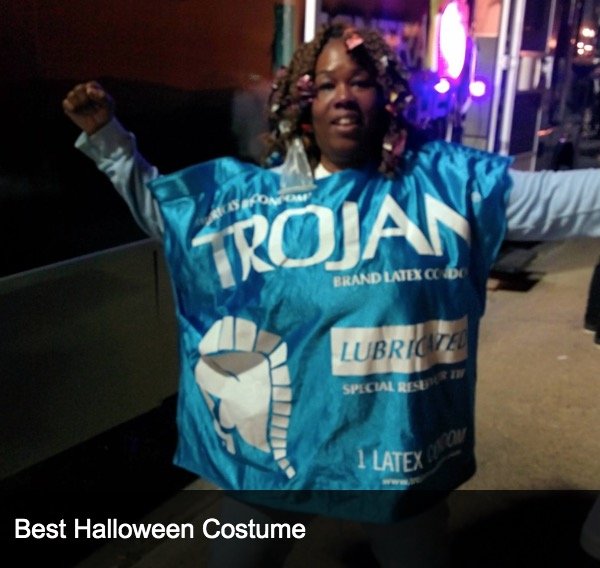 Women wearing Halloween Costume