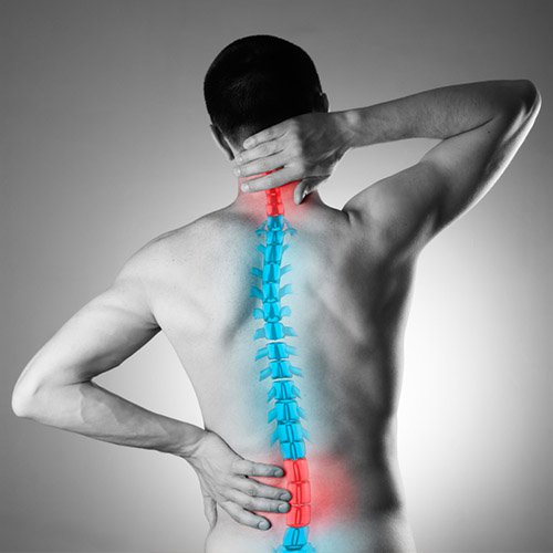 Man Having Spine Pain