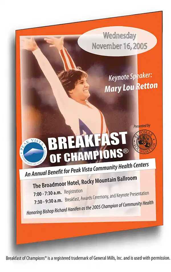 Breakfast of Champions Mary Lou Retton