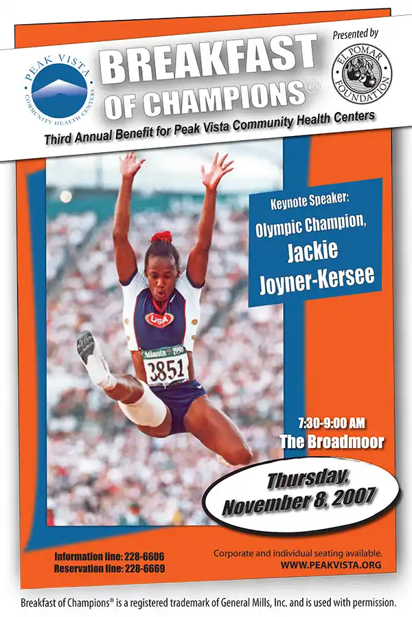 Breakfast of Champions Jackie Joyner Kersee