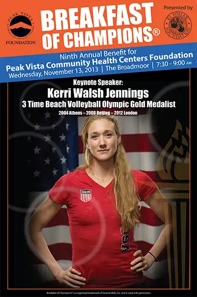 Breakfast of Champions Kerri Walsh Jennings