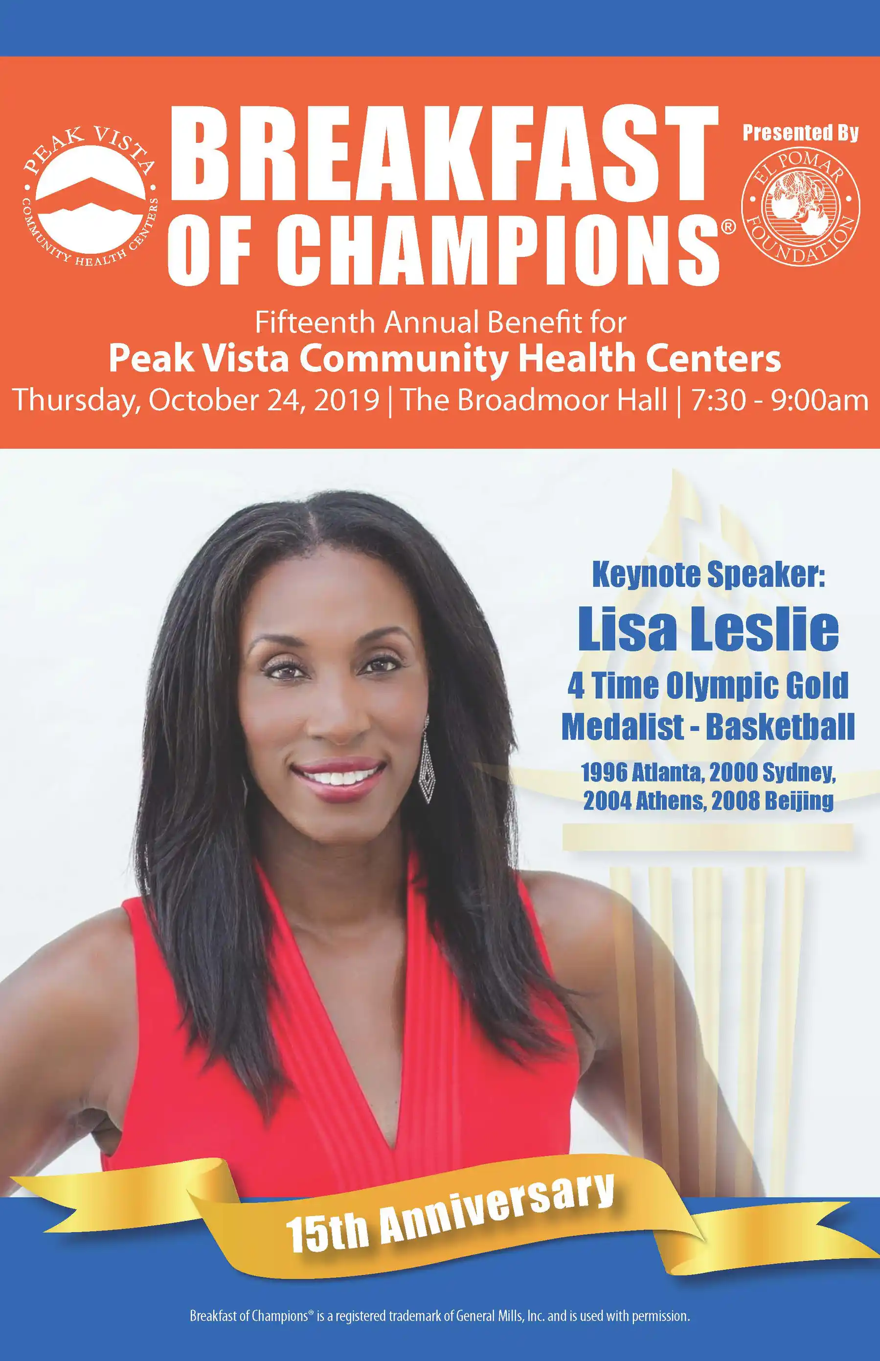 Breakfast of Champions Lisa Leslie