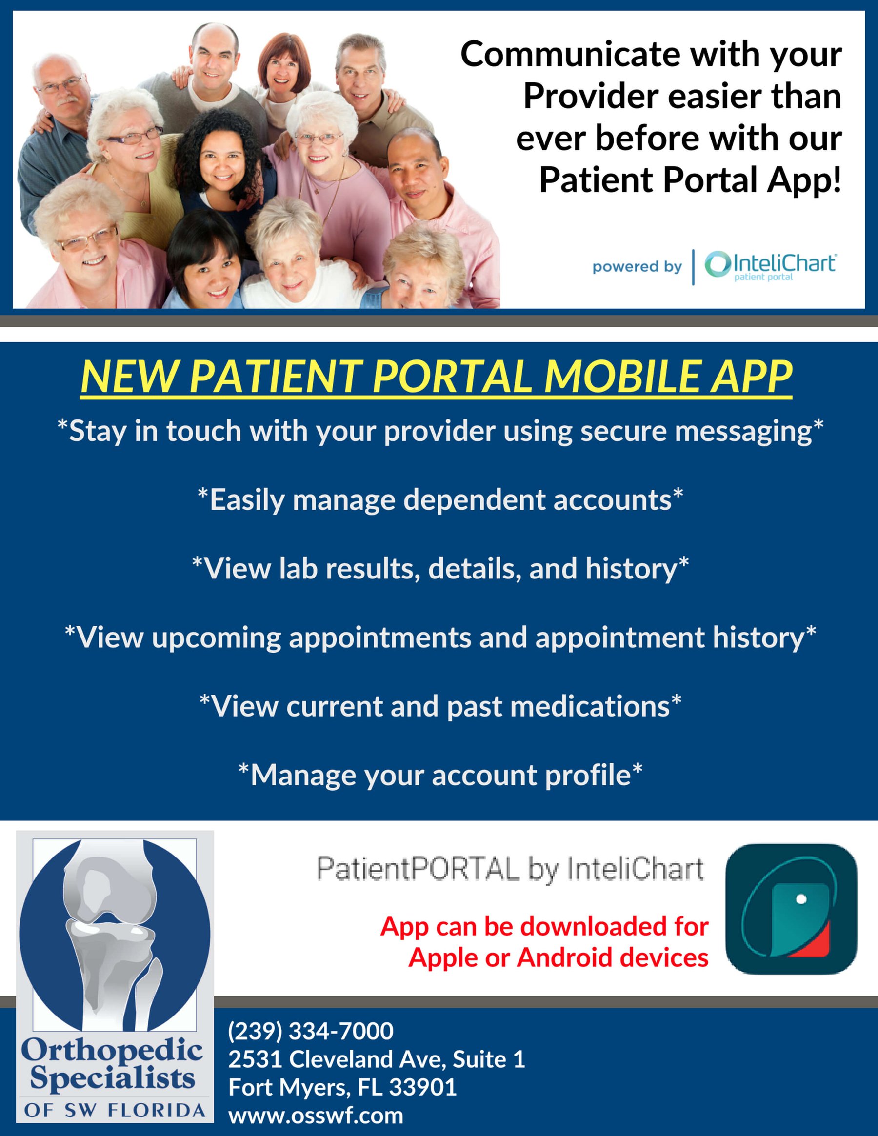 Sign Up For Our New Patient Portal 