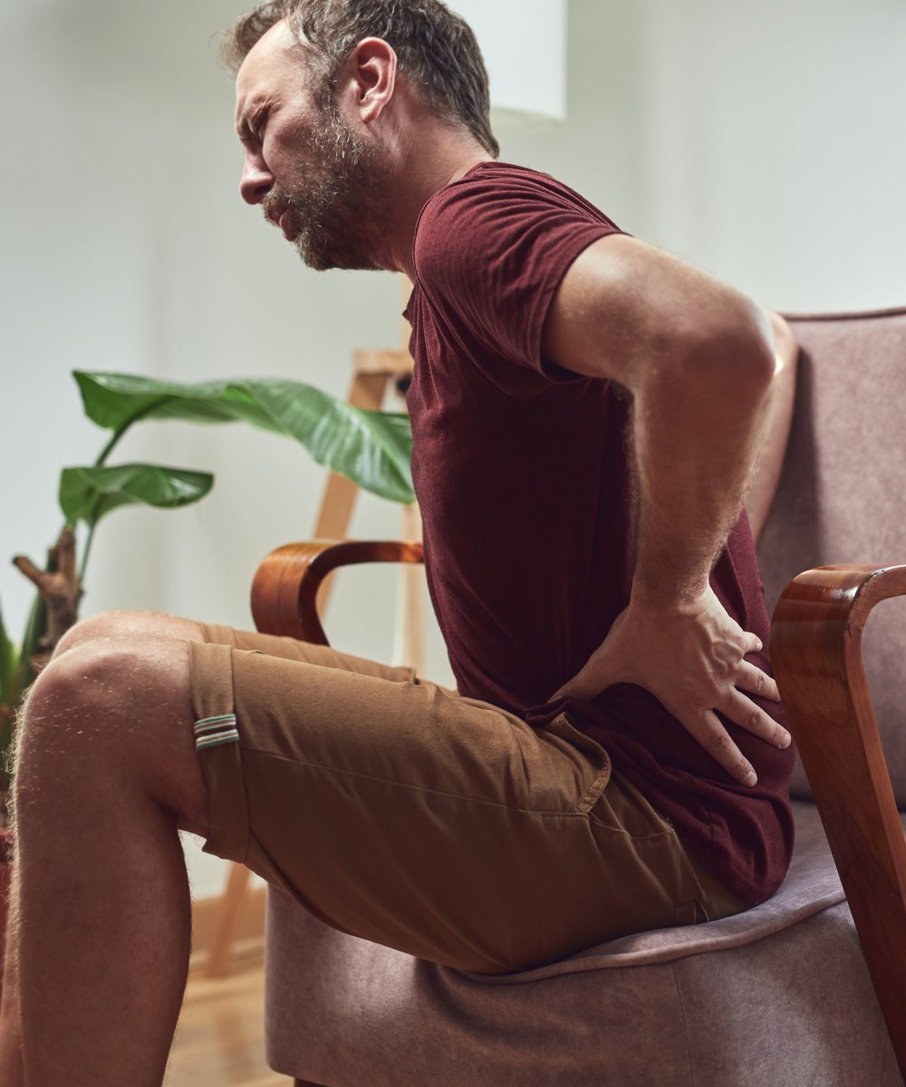 Man Suffering from Hip Pain