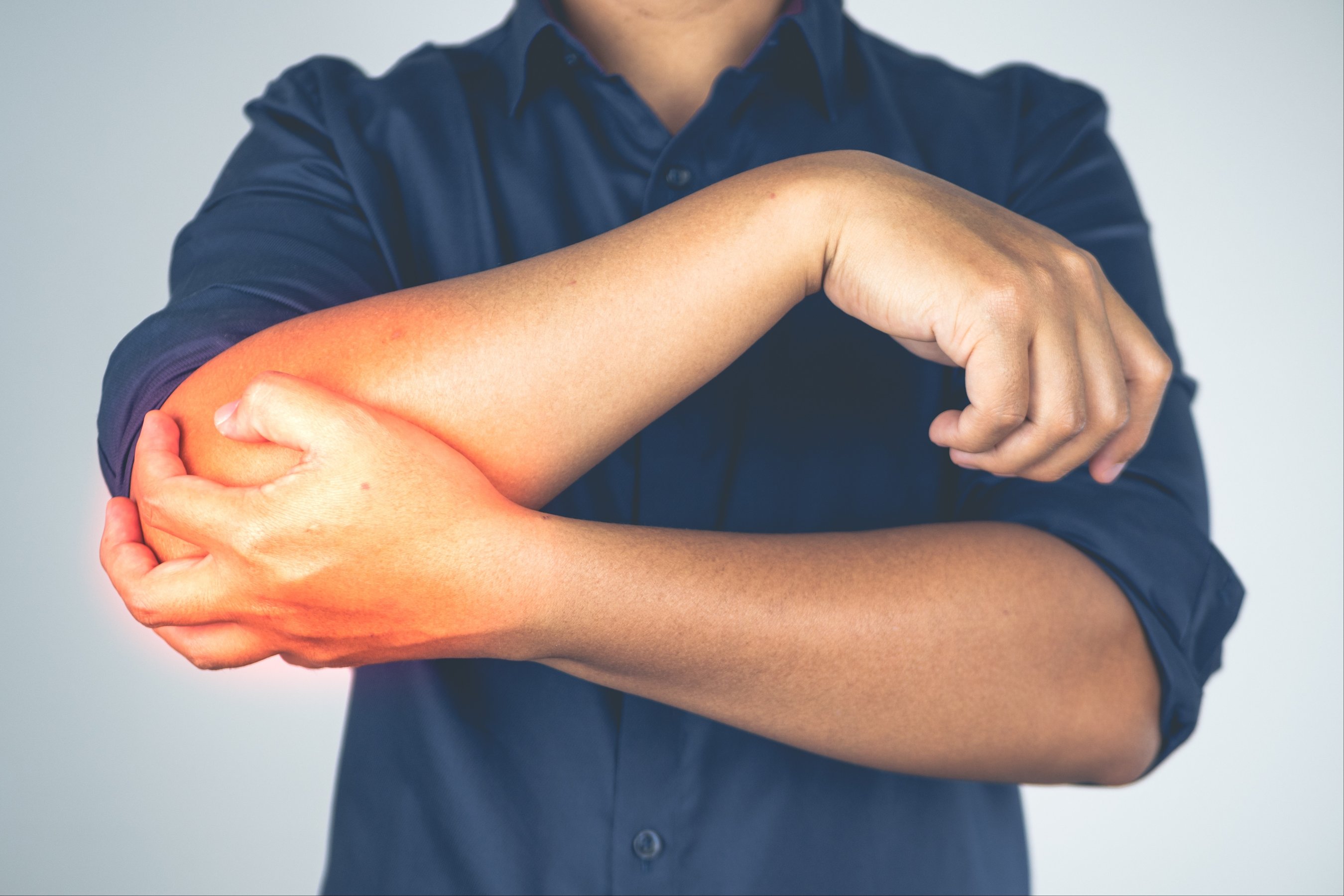 Elbow injury from tennis and golf