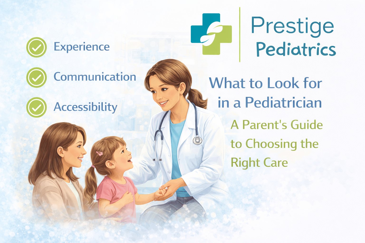 Discover the key qualities of a great pediatrician and how to choose the right provider for your child’s long-term health.
