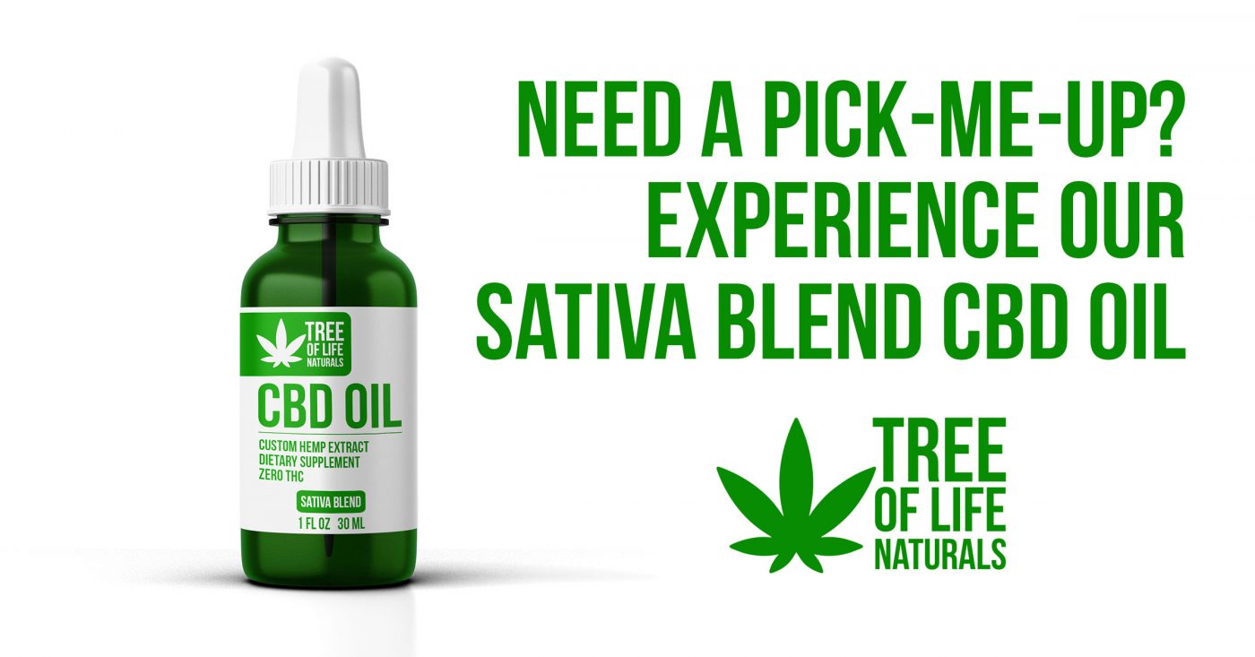 Sativa Blend CBD Oil & Custom Cannabis-Derived Terpenes ...