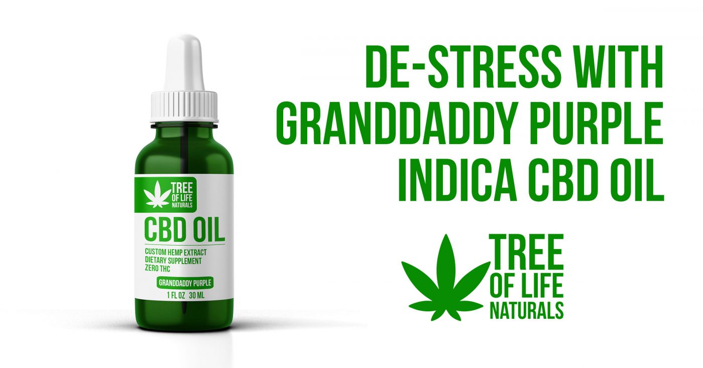 Granddaddy Purple CBD Oil Cannabis-Derived Terpenes Strains