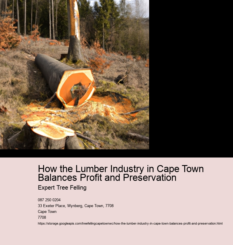 How the Lumber Industry in Cape Town Balances Profit and Preservation