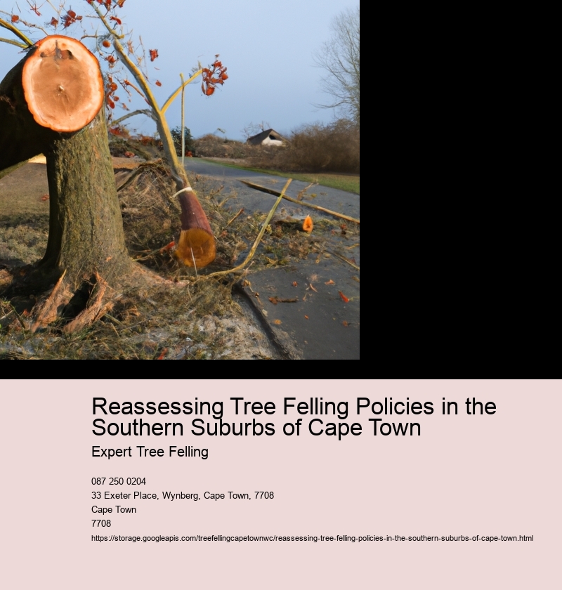 Reassessing Tree Felling Policies in the Southern Suburbs of Cape Town